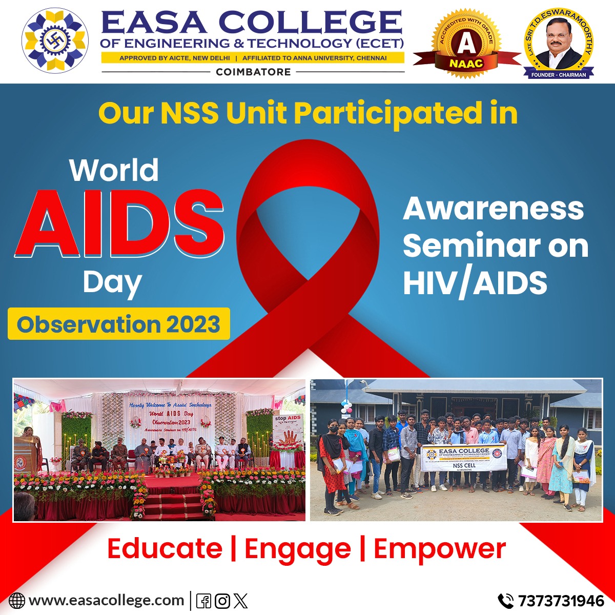 World AIDS Day 2023 - Awareness Seminar on HIV/AIDS