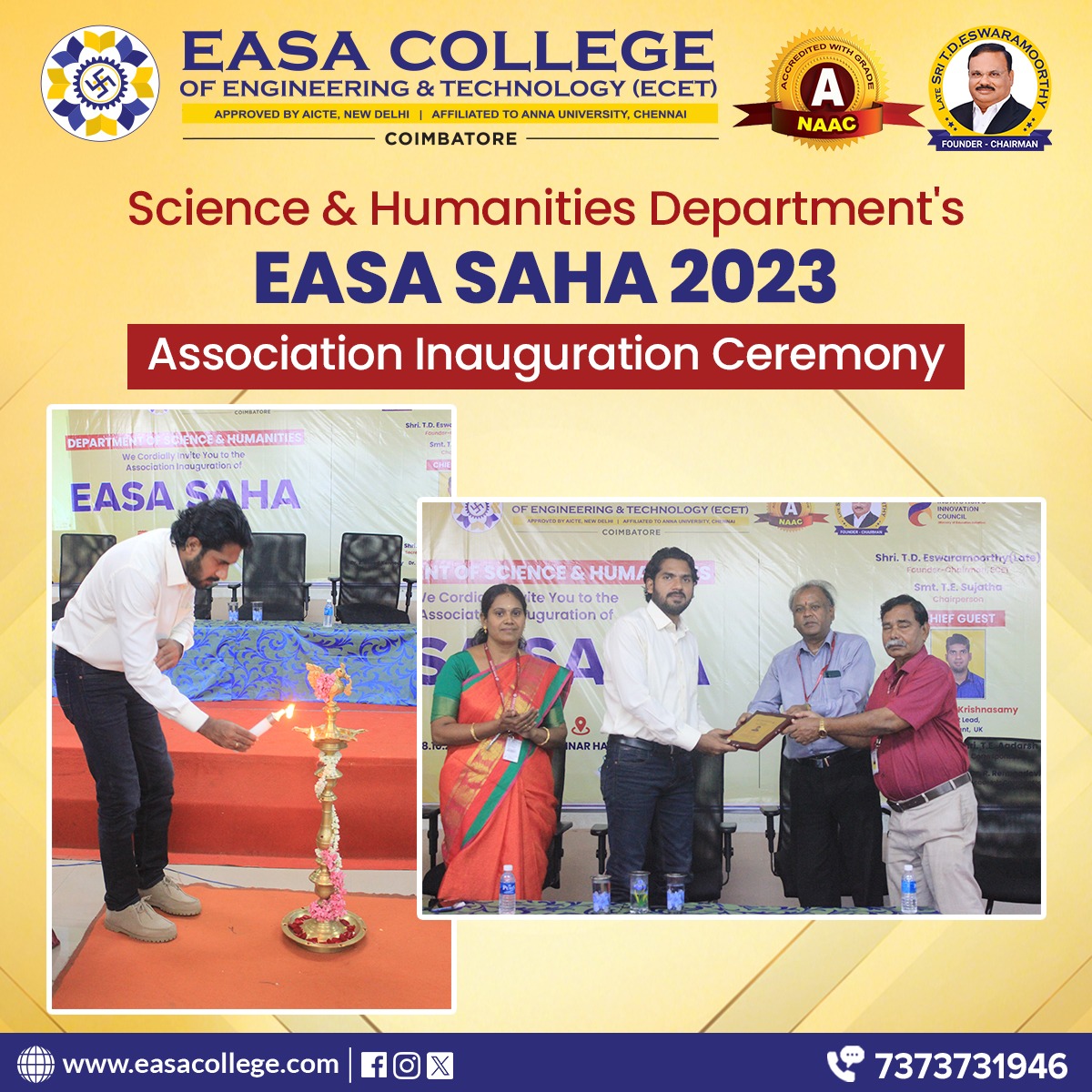 EASA SAHA - 2023 Association Inauguration Ceremony